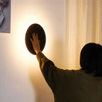 Round LED wall light by lunavera — 13 cm, 20 cm and 30 cm sizes