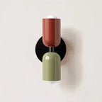 Macaron wall light by lunavera with two light sources