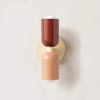 Colourful macaron wall lamp by lunavera for children's rooms