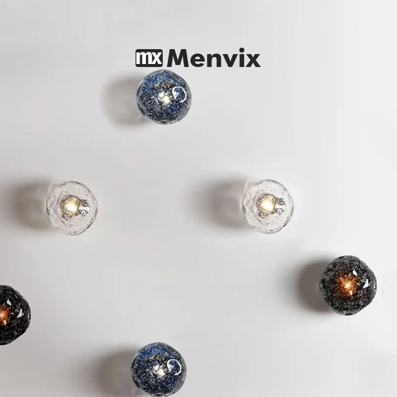 2026 Menvix Nordic Modern Design Bedroom Bedside Wall Lamp Creative Living Room Background Wall Decoration Corridor Wall Lamp